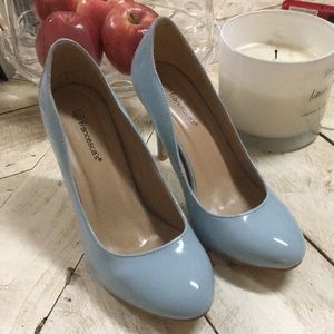 Light Blue Pumps
